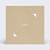 Carte remerciement mariage Merci fleuri avec graines Verso