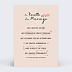Carte remerciement mariage Recette Parfaite