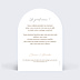 Remerciements mariage Flower of Fall