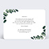 Remerciements mariage Branche d’Eucalyptus