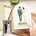 Remerciements mariage Portrait aquarelle aligné simple