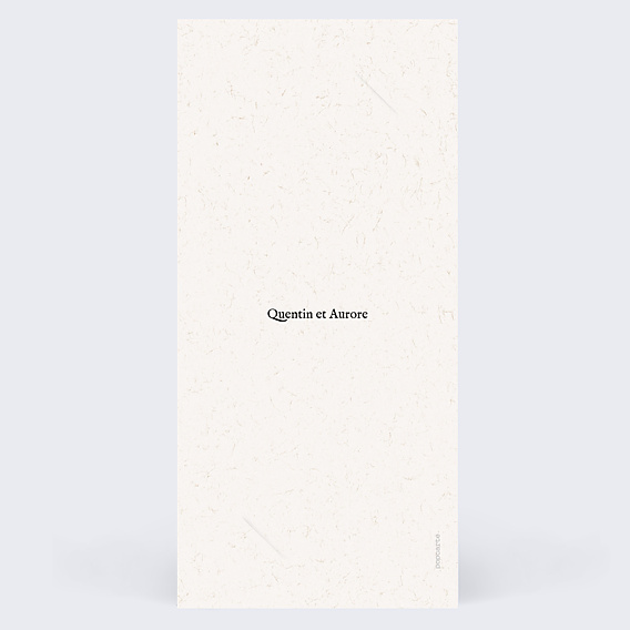 Remerciements mariage Bouquet Sauvage