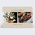 Carte remerciement mariage Bouquet Parfumé Recto