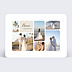 Carte remerciement mariage Douceur Estivale Recto