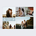 Carte remerciement mariage Etiquette végétal