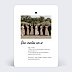 Carte remerciement mariage Invités en Or