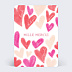Carte remerciement mariage Mille mercis