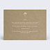 Carte remerciement mariage Bouquet Champêtre Verso