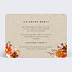 Carte remerciement mariage Bouquet Parfumé Verso