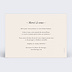 Carte remerciement mariage Château avec Photo Verso