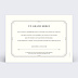 Carte remerciement mariage Diplôme Verso
