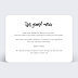 Carte remerciement mariage Multiphoto Chic Verso