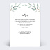 Remerciements mariage Branche d'Oliviers