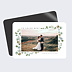 Carte remerciement mariage Cadre Eucalyptus