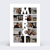 Carte remerciement mariage Merci Vertical