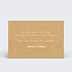 Carte remerciement mariage Fleurs des Champs Verso