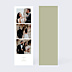 Remerciements mariage Etiquette Carré