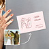 Remerciements mariage Portrait dessiné au trait