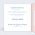 Remerciements mariage Enveloppe fleurie avec graines