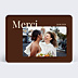 Remerciements mariage Merci chevauché