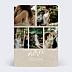 Remerciements mariage Chiné Typographique