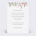 Remerciements mariage Idylle Bucolique