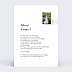 Carte remerciement mariage Multiphoto Etiquette Verso