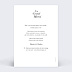 Remerciements mariage Losange Bohème