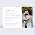 Remerciements mariage Triptyque Romantique