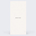 Carte remerciement mariage Bouquet Sauvage Verso