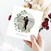 Remerciements mariage Couronne Eucalyptus Minimaliste