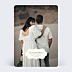 Remerciements mariage Étiquette Vintage