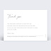 Remerciements mariage Harmonie Romantique