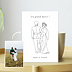 Remerciements mariage Portrait en ligne art