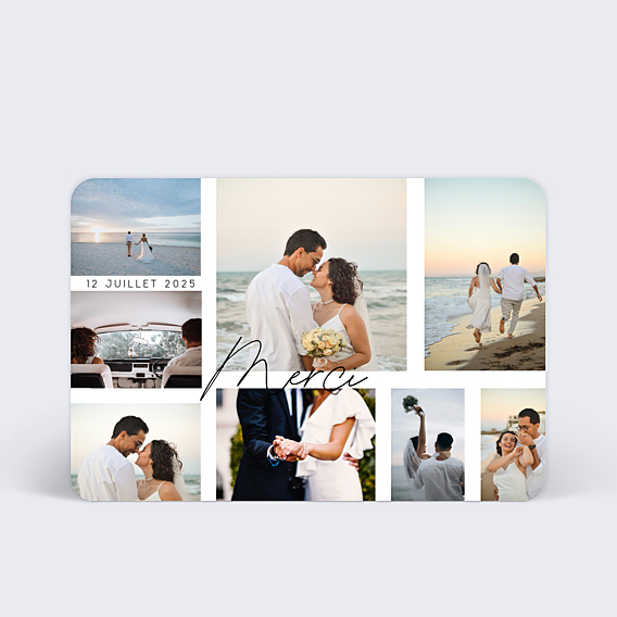 Remerciements mariage QR Code vidéo