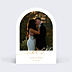 Remerciements mariage Ligne ocre Arche