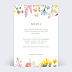 Remerciements mariage Jardin