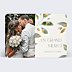 Remerciements mariage Feuilles de Jade avec Photo
