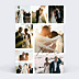 Remerciements mariage Beau Pêle-mêle