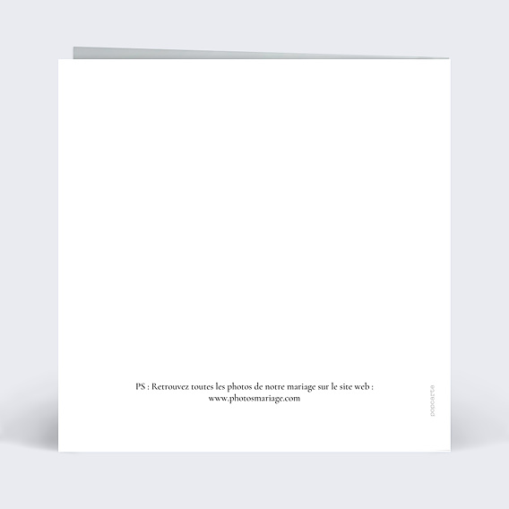 Remerciements mariage Couronne Eucalyptus Minimaliste