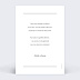 Remerciements mariage Lineal VI