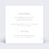 Remerciements mariage Jardin Sauvage