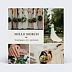 Carte remerciement mariage Douceur Chiné avec graines Recto