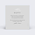 Remerciements mariage Mille Mercis Mariage Gris