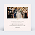 Remerciements mariage Petit végétal séparateur