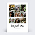 Remerciements mariage Multiphoto Chic