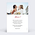 Remerciements mariage Portrait en illustration minimaliste