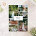 Carte remerciement mariage Multiphoto Etiquette Après 1