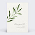 Carte remerciement mariage Olivier Mariage