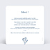 Remerciements mariage Memory